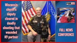 No charges filed against deputy in fatal Wisconsin shooting; K9 injured in line of duty