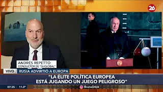 🚨 ALERTA MÁXIMA EN EUROPA: Rusia advirtió y amenazó a la OTAN | El análisis de Andrés Repetto