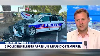 Alexandre Devecchio: "I blame Macron for condemning the police during the Nahel affair"