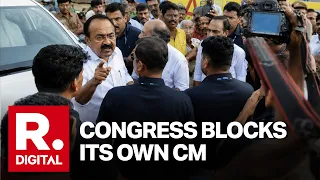 Kerala CM's Convoy Blocked By Congress Party Leaders, DCC Leader Held As Row Caught On Cam