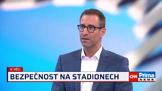 Kasík ze Sparty před derby: Potřebujeme pomoc politiků. Pyrotechnika se našla i v bagetě