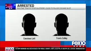 Routine traffic stop leads in Atmore leads to major cocaine bust