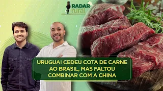 Uruguay gave its beef quota surplus to Brazil, but didn't run it by China first