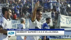 TORNEO REGIONAL ///  NEWBERY SUPERÓ 3 A 0 A VILLALONGA