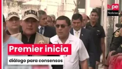 Premier inicia reuniones con bancadas previo al voto de confianza en el Congreso Premier inicia reuniones con bancadas previo al voto de confianza en el Congreso