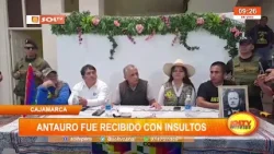 Cajamarca : Antauro fue recibido con insultos