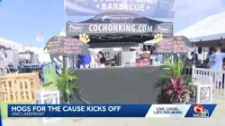 Hogs for the Cause kicks off Friday afternoon at the Lakefront