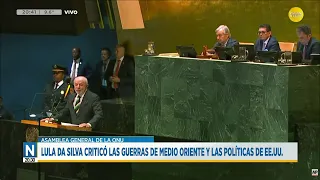 Lula da Silva criticized Middle East wars and U.S. policies | N20:30 | 09/26/22