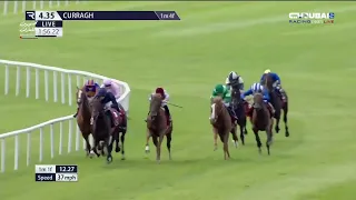 "بينفينيتو سيلليني"  بقيادة الفارس ريان مور، يفوز بالشوط السابع Dubai Duty Free Irish Derby
