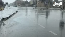 أمطار لا تتوقف على مختلف مدن سيناء في ظل موجة من الطقس السيء