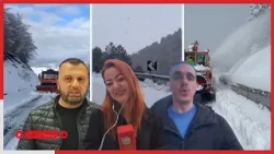 “Dimër” në Pranverë! Pasojat nga dëbora, furtunat dhe shiu në disa qytete të vendit | Në kohë reale