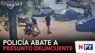 Police officer fatally shoots alleged criminal
