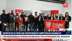 Tigre honored local athletes competing at national and international levels