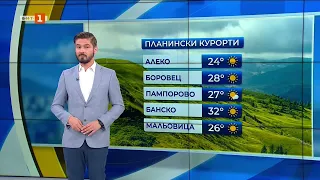 Горещо в четвъртък с максимални температруи между 30° и 38°, Прогноза за времето, 20.08.2026