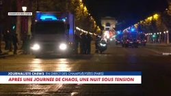 Retour au calme sur les Champs Élysées après l'intervention de la gendarmerie