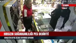 Hırsızın Soğukkanlılığı Pes Dedirtti | Bahçelievler’de Silahlı Kuyumcu Soygunu