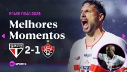 NOITE BRILHANTE DE CALLERI E RETORNO DE LUCAS MOURA! SÃO PAULO 2 X 1 VITÓRIA