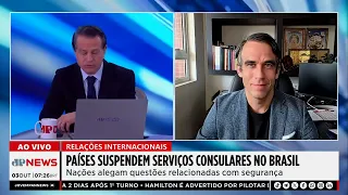 Fechamento de embaixadas no Brasil: Há risco de interferência eleitoral? Especialista repercute