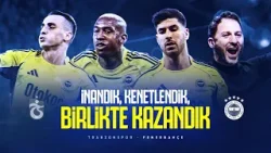 INSIDE: İnandık, Kenetlendik, Birlikte Kazandık! | Trabzonspor 2-3 Fenerbahçe INSIDE: İnandık, Kenetlendik, Birlikte Kazandık! | Trabzonspor 2-3 Fenerbahçe