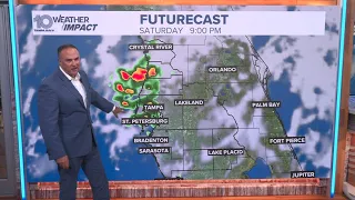 10 Tampa Bay Weather: Saturday midday forecast | Aug. 29, 2026