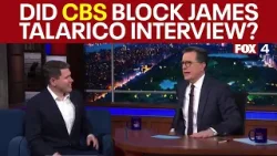 Stephen Colbert said CBS blocked interview with James Talarico Stephen Colbert said CBS blocked interview with James Talarico
