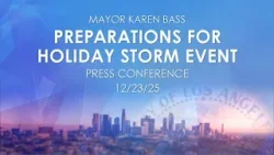 Preparations for Holiday Storm Event Press Conference 12/23/25 Preparations for Holiday Storm Event Press Conference 12/23/25