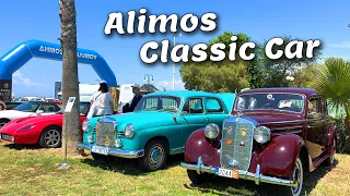 Alimos Classic Car: Γέμισε η παραλία Αλίμου με τα ωραιότερα κλασικά αυτοκίνητα