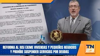 Reforma al IUSI exime viviendas y pequeños negocios y prohíbe suspender servicios por deudas