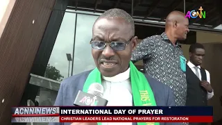 CHRISTIAN LEADERS LEAD NATIONAL PRAYERS FOR RESTORATION