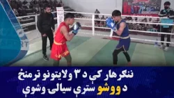 ننګرهار کې د ۳ ولایتونو ترمنځ د ووشو سترې سیالۍ وشوې