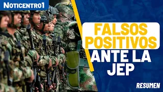 Siete generales aceptan ante la JEP su responsabilidad en falsos positivos | Noticias Canal 1