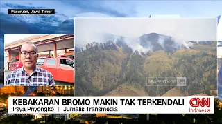 Kebakaran Bromo Makin Tak Terkendali, Wisata Ditutup Total