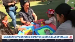 Actividades de verano para niños damnificados por los incendios forestales en el Biobío | 24 Horas