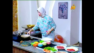 طريقة عمل صينية البطاطس بالفراخ والكوسة باللحمة المفرومة.. مع الشيف شيماء راضي