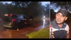 Vehículos fueron arrastrados por el raudal