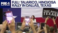 FULL: Talarico, Hinojosa rally in Dallas as Texas race tightens
