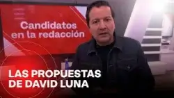 David Luna y sus propuestas para solucionar el déficit fiscal que recibirá el próximo gobierno David Luna y sus propuestas para solucionar el déficit fiscal que recibirá el próximo gobierno