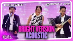 Bright Version Acoustic Performs the Ultimate Love Anthem!