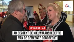 Op Pad Met Ad bezoekt de nieuwjaarsreceptie van de gemeente Dordrecht