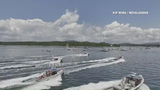 More than 70 boats participate in Bass Harbor lobster boat races