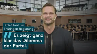 Jan Hollitzer (Thüringer Allgemeine) zum BSW-Streit um Thüringer Regierung | 17.08.2026
