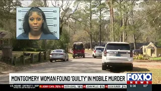 Montgomery woman convicted of murder in shooting death of boyfriend in Mobile