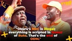 «Партия NDC Обуру незаконна; всё спланировано в пользу Руто. На этом история ODM заканчивается».