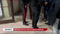 16 GENNAIO 2026 - SALENTO - CONTRASTO A SPACCIO E ARMI, TRE ARRESTI IN POCHE ORE