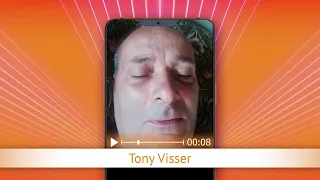 TV Oranje app videoboodschap - Tony Visser