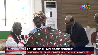CHURCH LEADERS SEEK STRONGER CHRISTIAN UNITY AND WITNESS
