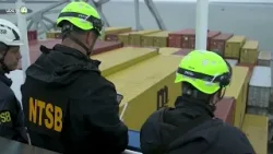 El barco que chocó con el puente de Baltimore tiene contenedores con productos químicos peligrosos