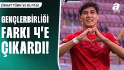 GOL | Furkan Ayaz Özcan | Gençlerbirliği 4-0 Karaköprü Belediyespor | Ziraat Türkiye Kupası