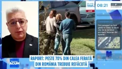 Peste 70% din liniile feroviare din România au depășit termenul de reînnoire