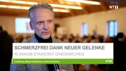 Klinikum Grieskirchen informiert über neue Gelenke und schnelle Mobilisation